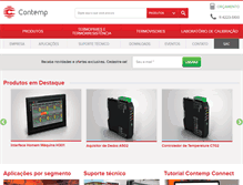 Tablet Screenshot of contemp.com.br
